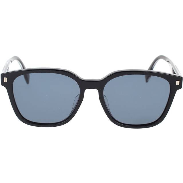 Fendi, Sunglasses, unisex, Black, 55 MM, Classic Square Sunglasses