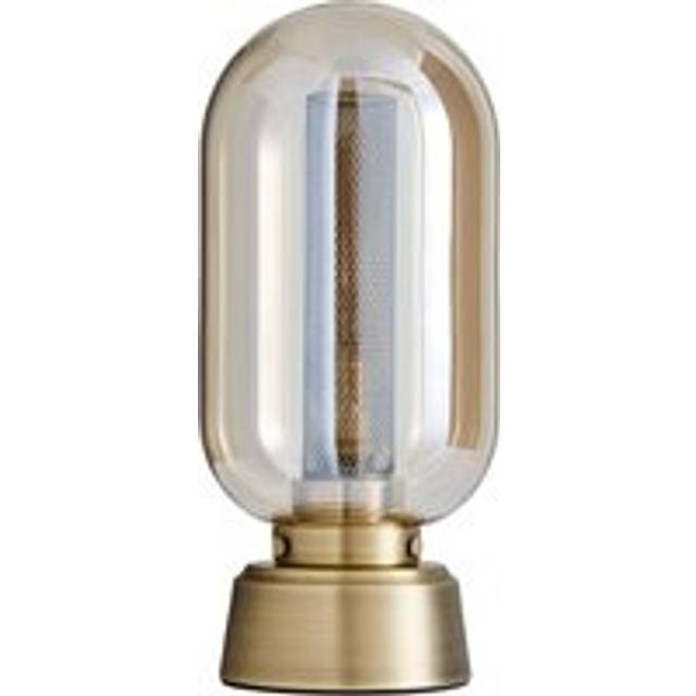 Safi Mesh Detail Touch Dimmable Table Lamp - Antique Brass
