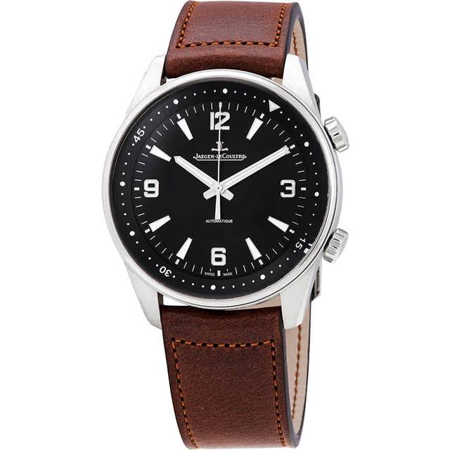 Jaeger-lecoultre Mens Black 9008471 Polaris Stainless-steel and Leather Automatic Watch 1 Size - BLACK