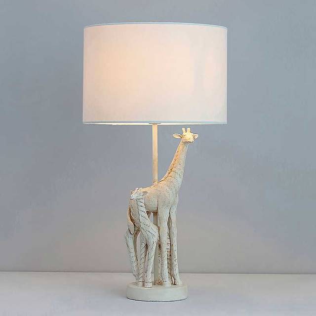 Koda Giraffe Table Lamp - Ivory