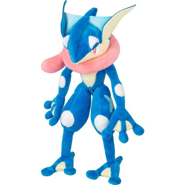 Pokémon Amphinobi Greninja plysch 30 cm - leksak ny 2023 - officiell licens plysch
