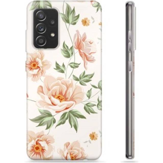 Samsung Galaxy A52 5G, Galaxy A52s TPU-Skal - Blommig
