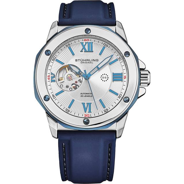 Edwardian Automatic 4018 44mm Skeleton - Blue - One Size