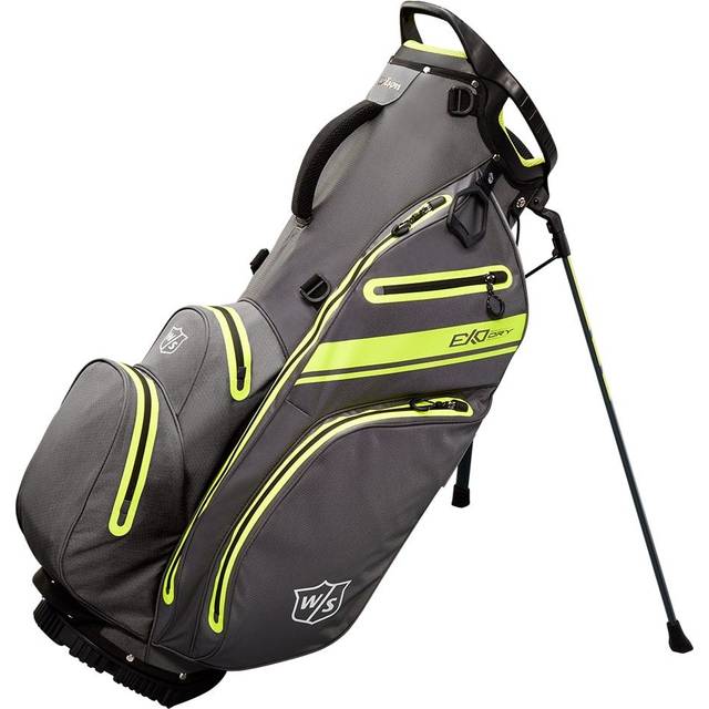 Wilson - Exo Dry Stand Bag Charcoal & Yellow E