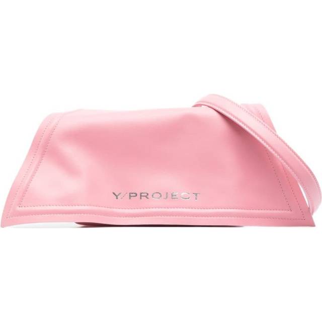 Y/Project - mini wire crossbody bag - women - Calf Leather - One Size - Pink