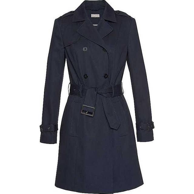 Aniston Classic Trench Coat - Navy