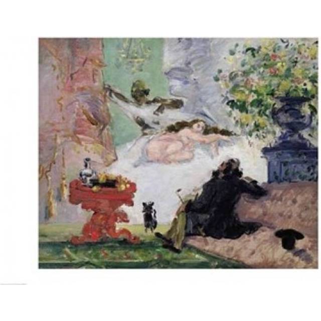 A Modern Olympia Poster Print by Paul Cezanne - 36 x 24 in. - Large