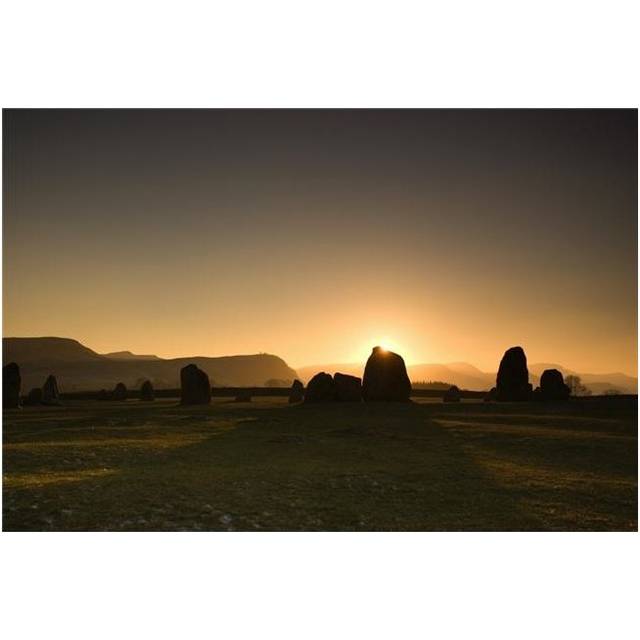 Stone Circle Poster Print, 17 x 11