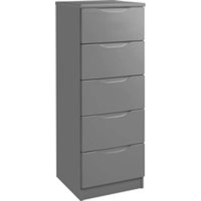 Legato Tall 5 Drawer Chest - Legato Grey