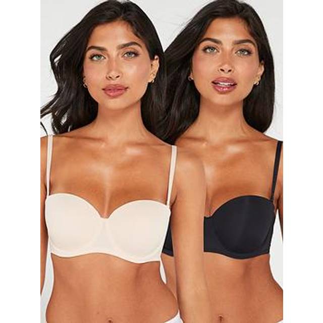 Michelle Bandeau Bra - Black - 40B