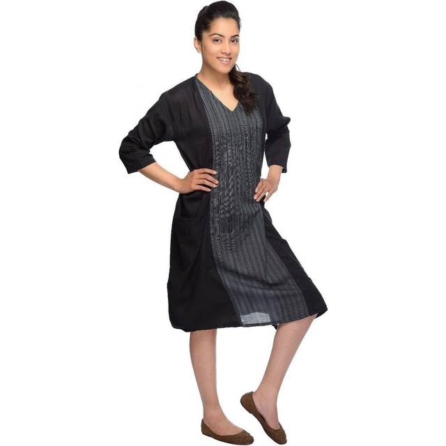 Kleid Trägerkleid Maxikleid Abendkleid Sommerkleid Strandkleid Kleider Knielang Langarm Tunika Relax