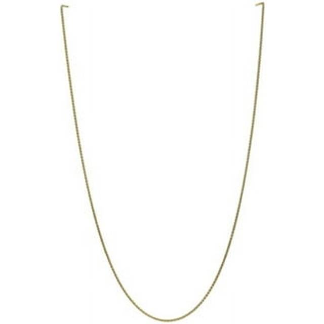 Quality Gold 10SPG040-7 1.7 mm 10K Spiga Chain Bracelet, Yellow