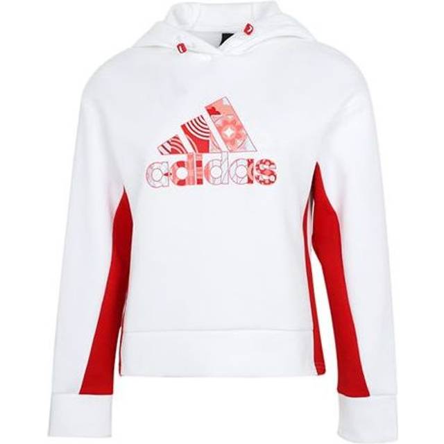 Adidas Cny Tiger Year Limited Edition Casual Sport Breathable Hoodie Women Tops White HC2798 M