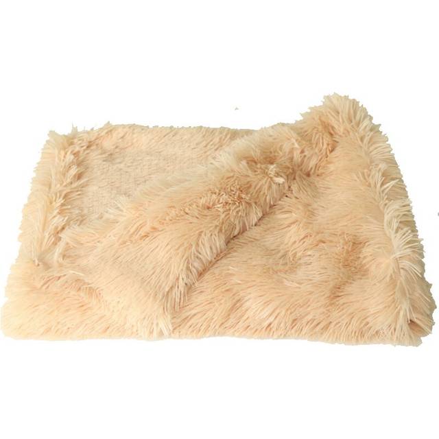 (56x36CM, Biege) Soft Pet Dog Blanket Cat Bed Fluffy