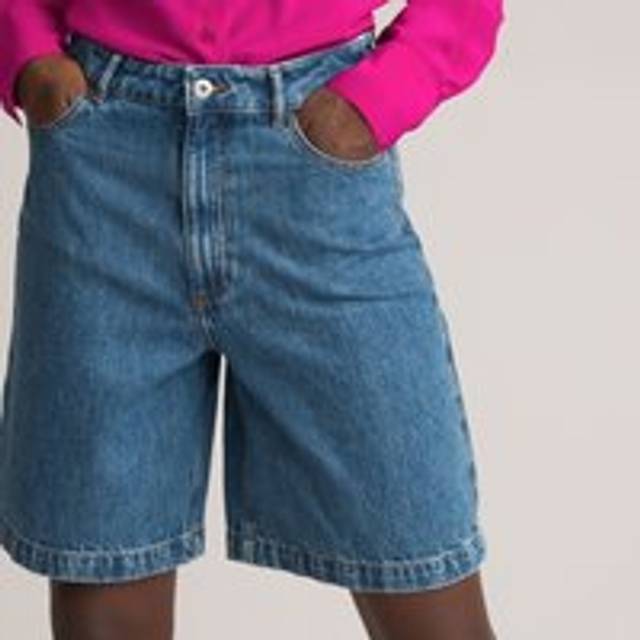 Denim Shorts - Stonewashed - 6