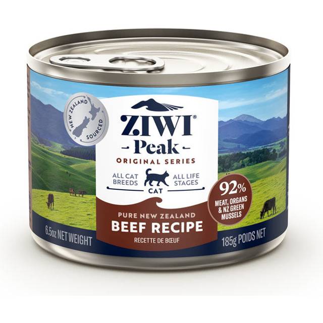 ZIWI PEAK Cat Wet Beef Tin | Size: 12*185g