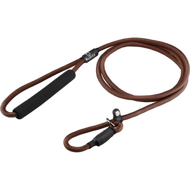 Bunty Small 6mm Brown Rope Slip-On Lead For Dogs