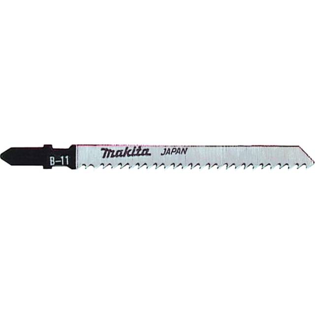 Makita B11 Jigsaw Blades Wood Plastic 75mm T Shank High Speed 9TPI - 100 Pack