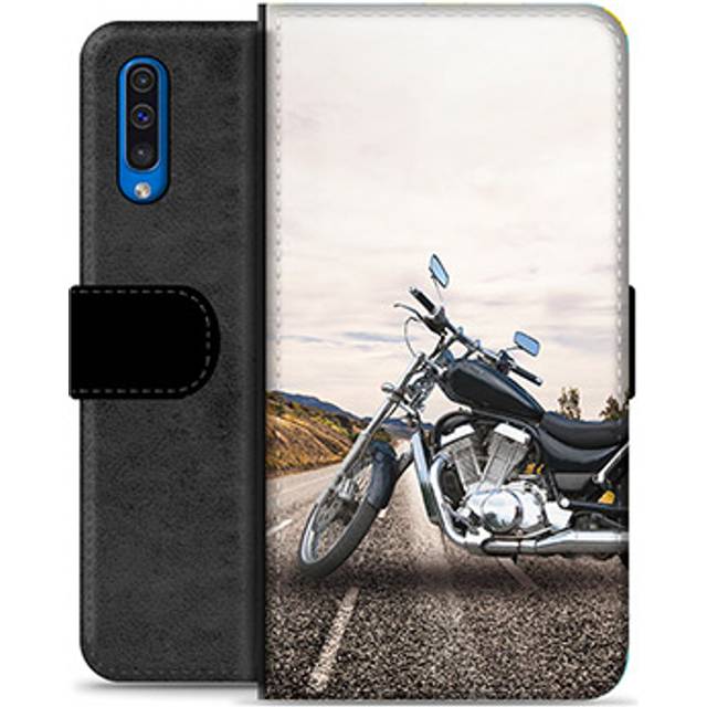 Samsung Galaxy A50 Premium Plånboksfodral - Motorcykel