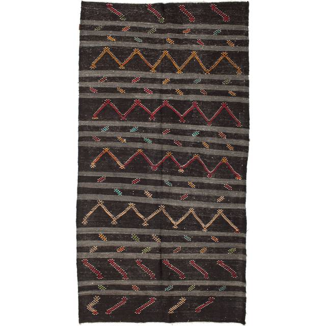 Kelim Vintage Turkisk Matta 174x337