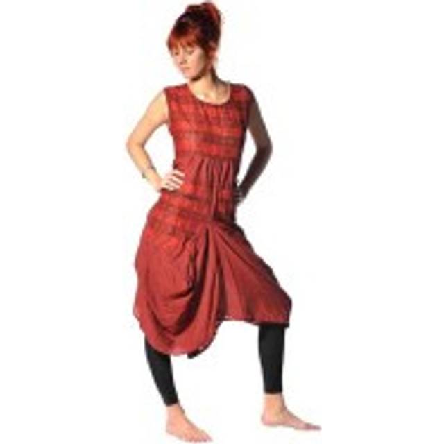Kleid Trägerkleid Maxikleid Abendkleid Sommerkleid Strandkleid Kleider Ärmellos Ethno Goa Nepal
