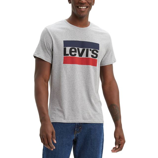 Sportswear t shirt med tryck - Grey - XS