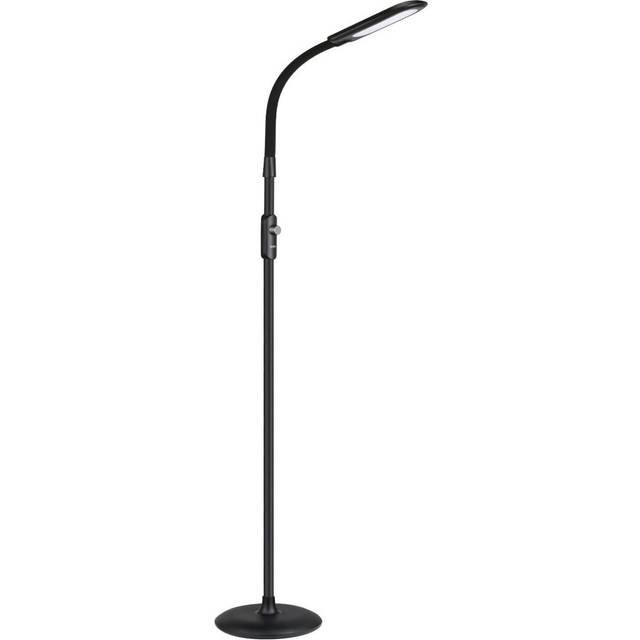 AUKEY Floor Lamp, 12W LED & 1.8m Tall Reading and Craft Floor Lamp - Dimmable Full Spectrum Natural Daylight Sunlight with Gooseneck for Working,...
