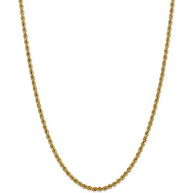 Quality Gold 023S-18 14K Yellow Gold 3 mm Regular 18 in. Rope Chain