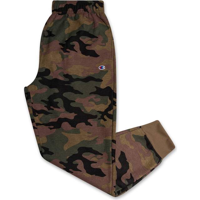 Champion Sweatpants Men Big and Tall - Powerblend Workout Lounge Joggers for Men Camo