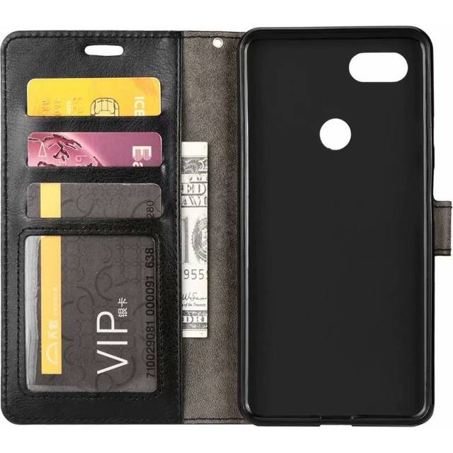 Google Pixel 3 Plånboksfodral PU-Läder 4-FACK