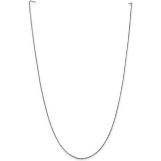 Quality Gold WFRA030-16 14K 0.9 mm 16 in. White Gold Franco Chain