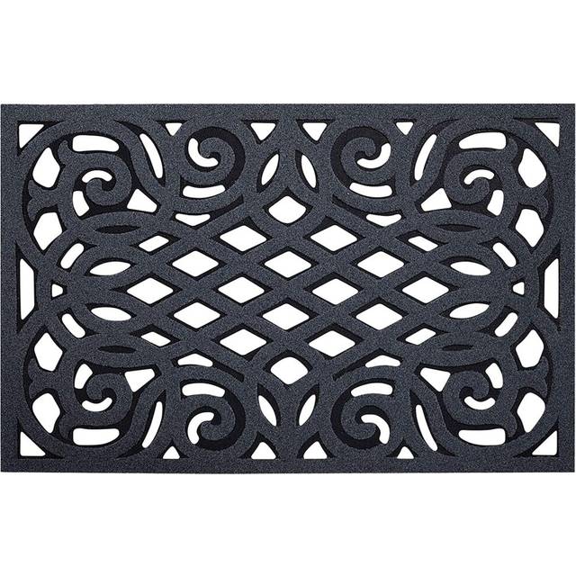 Nicoman Non-Slip Barrier Doormat Eco-Friendly Scrape Outdoor Drainage Door Mat