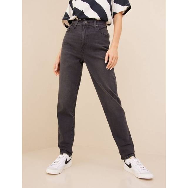 Levi's High Waisted Mom Jeans - Say No Go Grey, Grey, Size 27, Inside Leg 29, Women -  inside leg 29,27