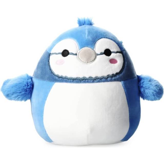 Squishmallow Official Kellytoy Babs The Blue Jay Bird Soft Squishy Stu