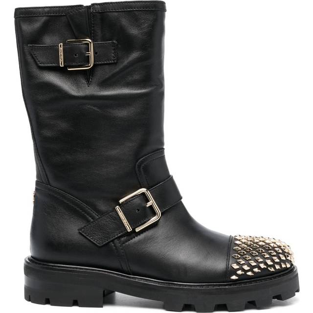 Jimmy Choo Biker II leather ankle boots
