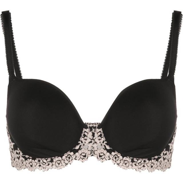 Wacoal - Embrace lace contour bra - women - Nylon/Nylon/Lycra - 34C - Black