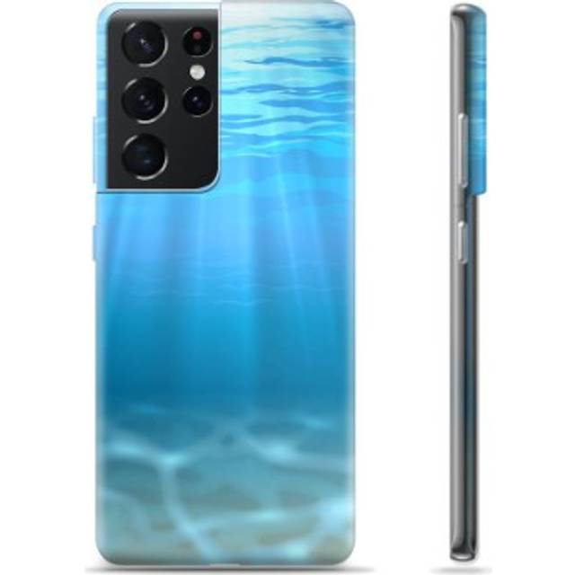 Samsung Galaxy S21 Ultra 5G TPU-Skal - Hav
