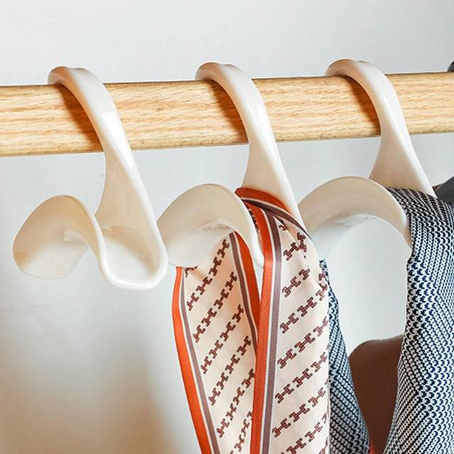 SHEIN 5 Pack Purse Hanger Hook Acrylic Bag Hanger Handbag Tote Bag Rack Holder Closet Organizer Storage For Backpacks Satchels Purses Handbags Tote Holder,