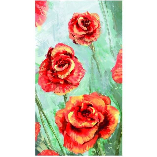 Flower Play Poster Print by Anthony Christou - 23 x 40 in.