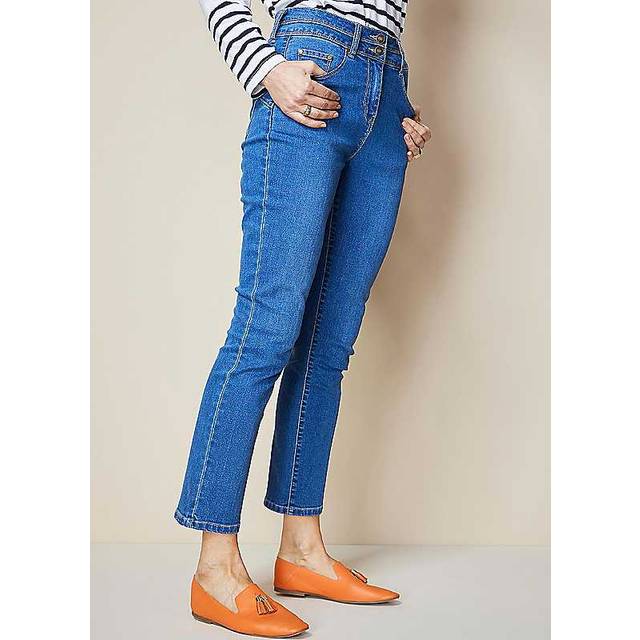 Kaleidoscope Lift & Sculpt Slim Ankle Length Jeans - Denim