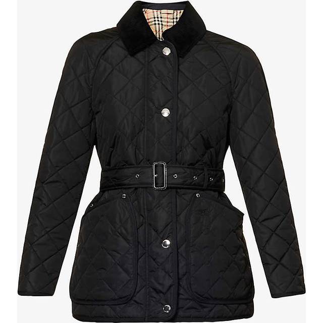 Burberry Quilted Nylon Jacket - Black - S