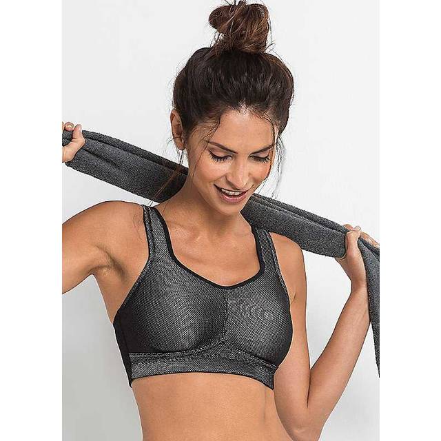 bonprix High Intensity Sports Bra - Black