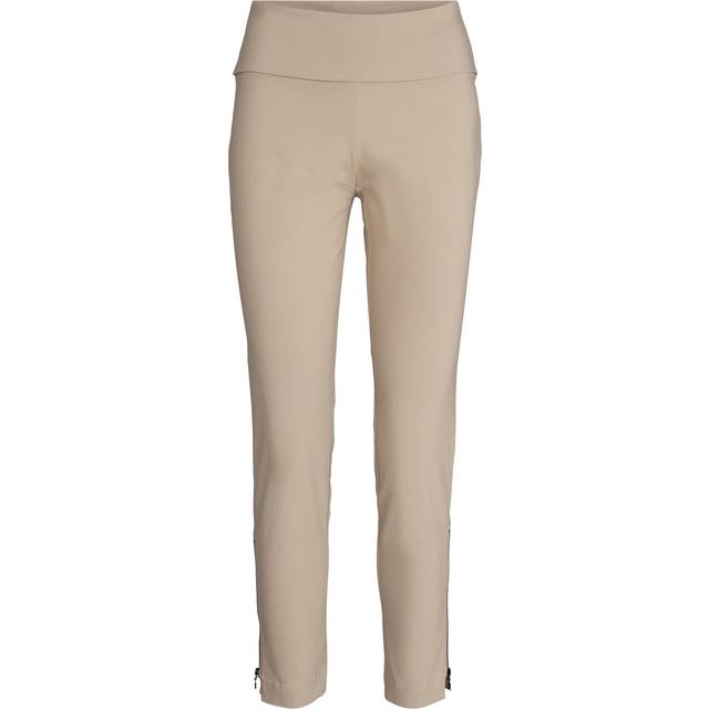 Bitte Kai Rand Magic Stretch Pants W. ZIP Dam Smala Byxor Stl. XL - Från Magasin - Grå (XL)