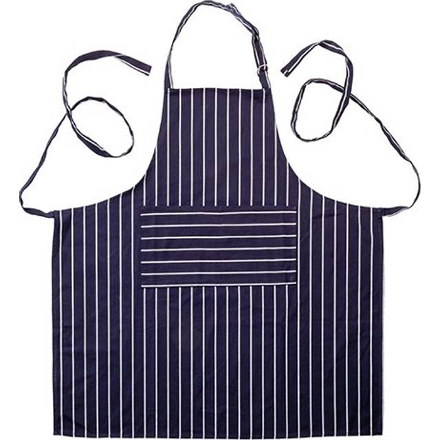 Stellar Chef's Apron Blue Stripe