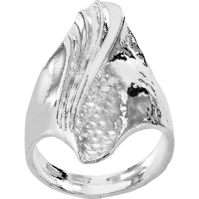 Silpada 'Heat Wave' Ring in Sterling Silver - White - 5