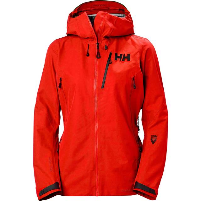 Helly Hansen Odin 9 Worlds Infinity Shell Jacket - Regnjacka - Dam Infinity Red S