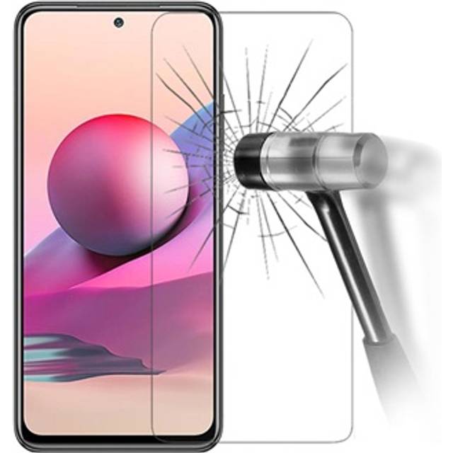 Xiaomi Redmi Note 10S Härdat Glas Skärmskydd - 9H, 0.3mm - Klar