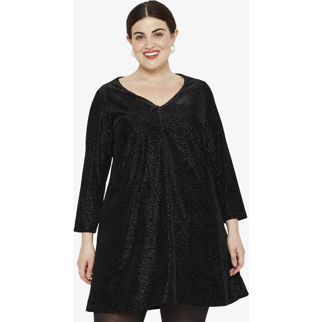 Phase Eight Women's Vivian Velvet Tunic Dress - Black - 20