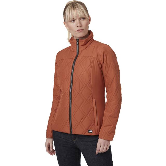 Helly Hansen Crew Insulator Jacket - Syntetjacka Dam Canyon Red XS