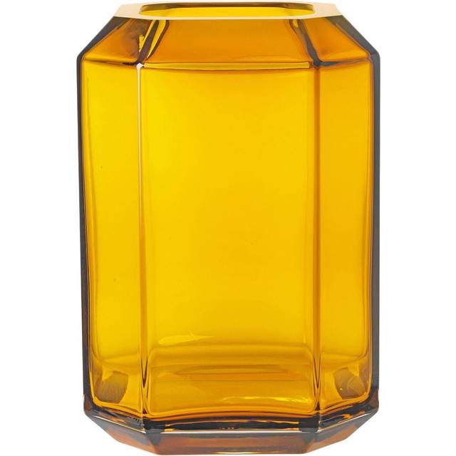 Louise Roe - Jewel giant glass vase (26cm) - unisex - glass - One Size - Yellow